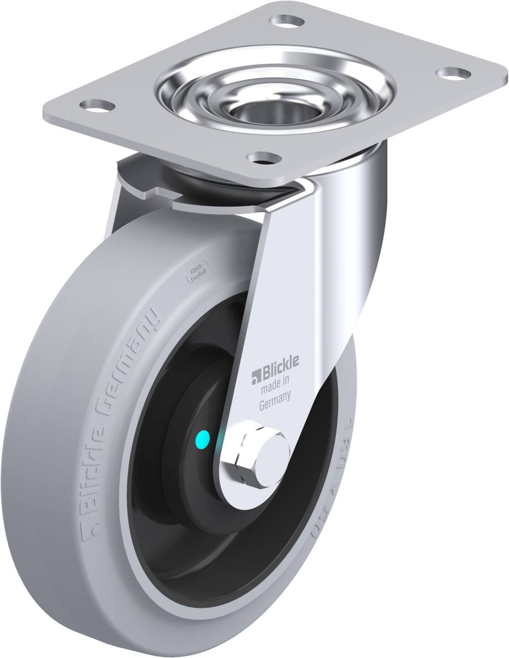 Blickle 459602 LE-POEV 160KAD-SG Beálló görgő KerékØ: 160 mm Teherbírás (max.): 300 kg 1 db