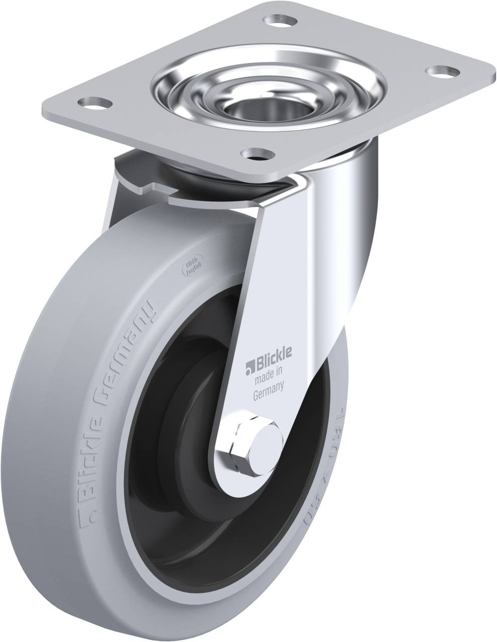 Blickle 394957 LE-POEV 160KA-SG Beálló görgő KerékØ: 160 mm Teherbírás (max.): 300 kg 1 db