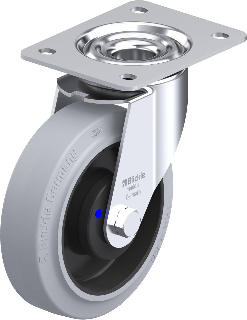 Blickle 850231 LE-POEV 160XKA-SG Beálló görgő KerékØ: 160 mm Teherbírás (max.): 300 kg 1 db