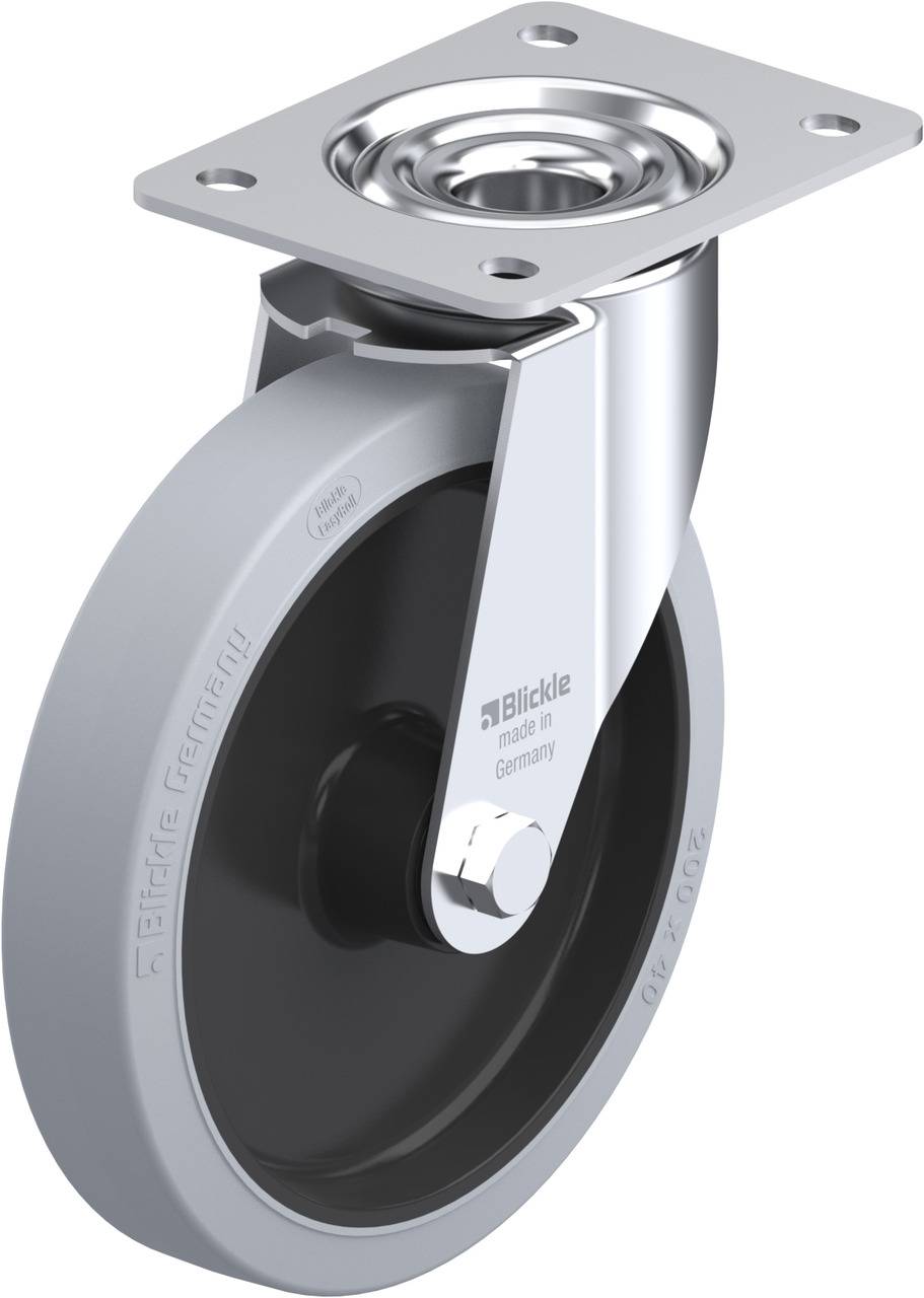 Blickle 850251 LE-POEV 201R-SG Beálló görgő KerékØ: 200 mm Teherbírás (max.): 300 kg 1 db
