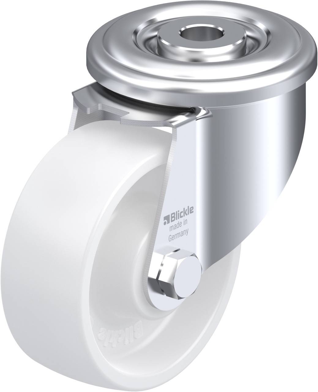 Blickle 762923 LER-PPN 80R Beálló görgő KerékØ: 80 mm Teherbírás (max.): 120 kg 1 db