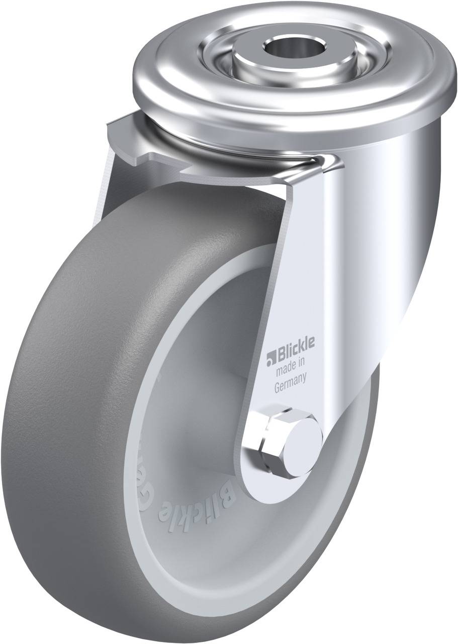 Blickle 606582 LER-TPA 102G Beálló görgő KerékØ: 100 mm Teherbírás (max.): 110 kg 1 db