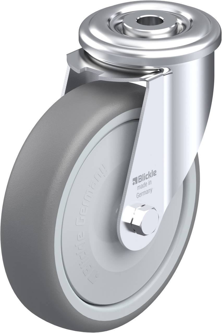 Blickle 734368 LER-TPA 127KF Beálló görgő KerékØ: 125 mm Teherbírás (max.): 125 kg 1 db