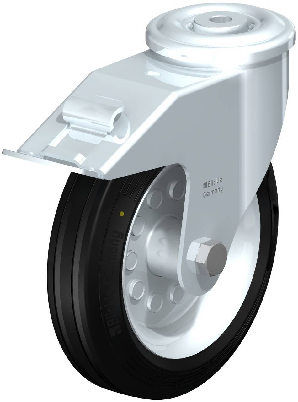 Blickle 694455 LER-VE 180R-FI-EL Forgóvillás görgő, rögzítővel KerékØ: 180 mm Teherbírás (max.): 170 kg 1 db