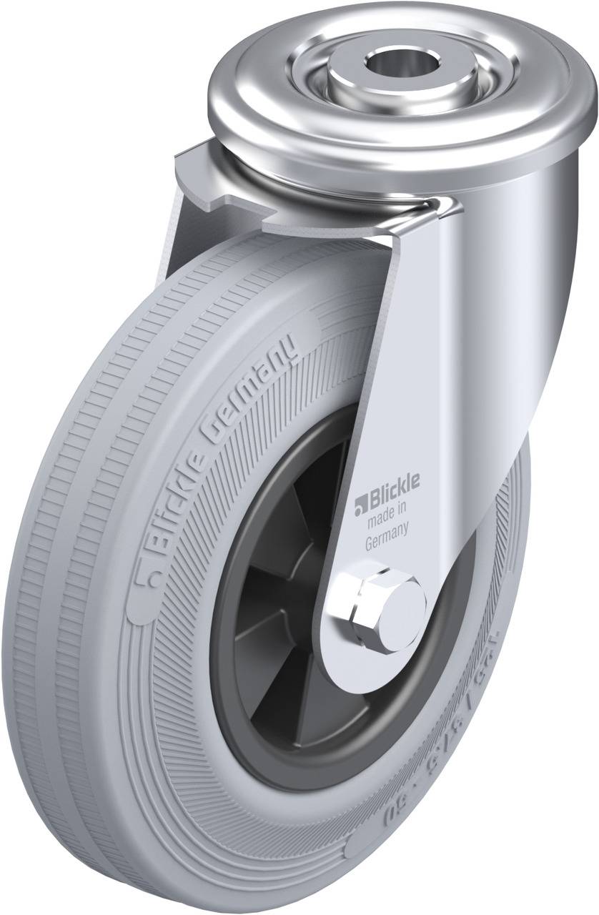Blickle 567727 LER-VPP 125G-SG Beálló görgő KerékØ: 125 mm Teherbírás (max.): 100 kg 1 db