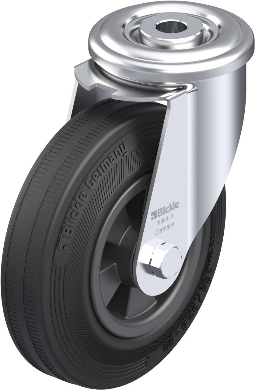 Blickle 632737 LER-VPP 125R Beálló görgő KerékØ: 125 mm Teherbírás (max.): 100 kg 1 db