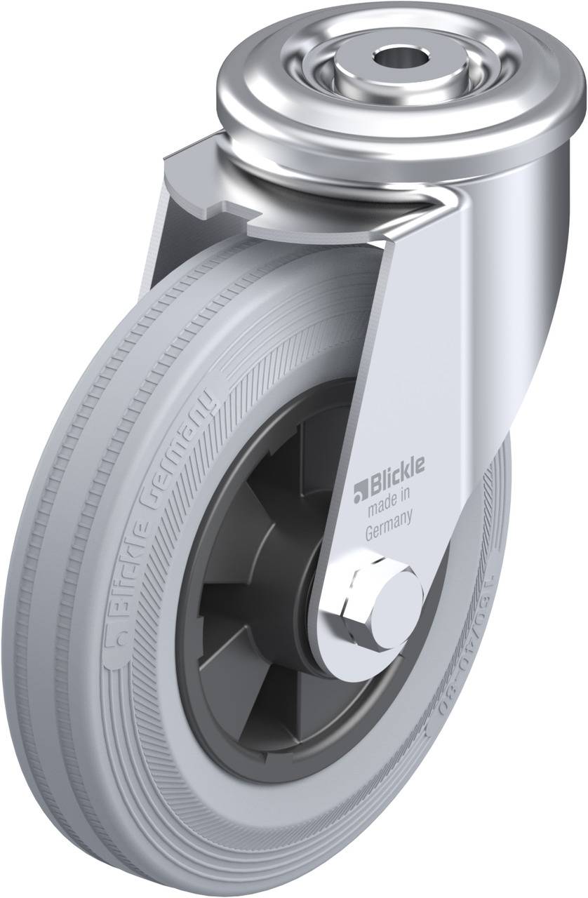 Blickle 703009 LER-VPP 160R-SG Beálló görgő KerékØ: 160 mm Teherbírás (max.): 135 kg 1 db