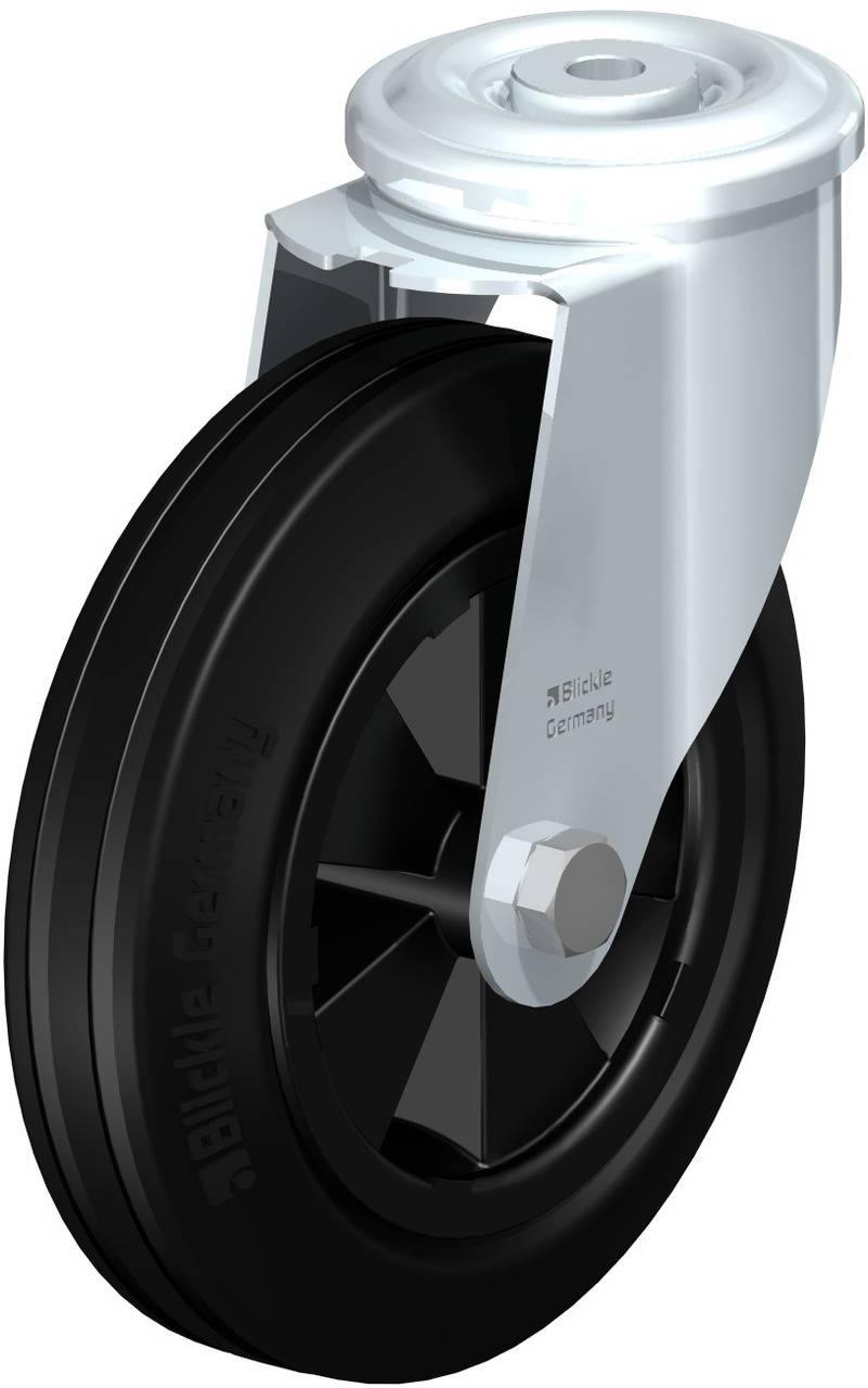 Blickle 577171 LER-VPP 180G Beálló görgő KerékØ: 180 mm Teherbírás (max.): 170 kg 1 db