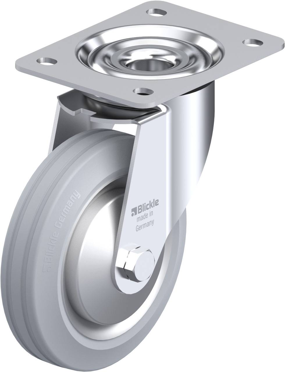 Blickle 636464 LE-VE 150R-SG-FA Beálló görgő KerékØ: 150 mm Teherbírás (max.): 135 kg 1 db