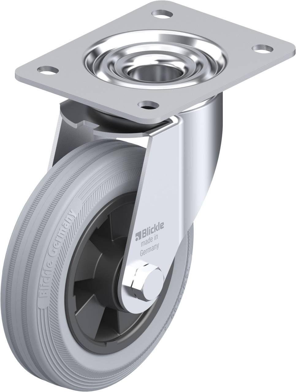 Blickle 610428 LE-VPP 150R-SG Beálló görgő KerékØ: 150 mm Teherbírás (max.): 135 kg 1 db