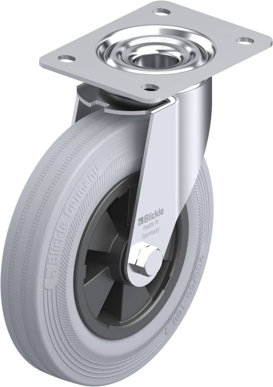 Blickle 233882 LE-VPP 200R-SG Beálló görgő KerékØ: 200 mm Teherbírás (max.): 205 kg 1 db