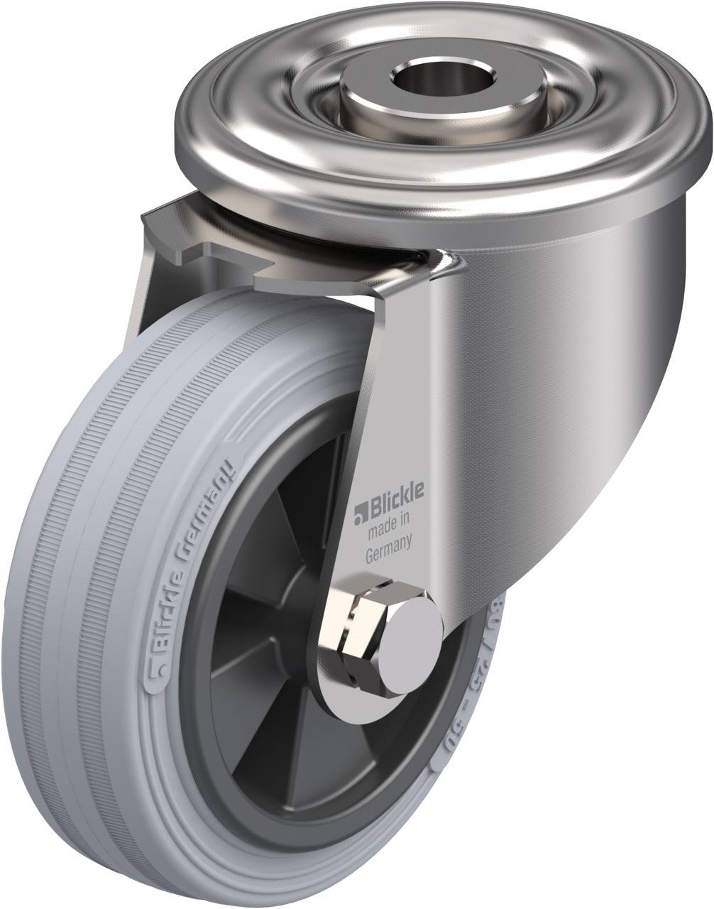 Blickle 565069 LEXR-VPP 80G-SG Beálló görgő KerékØ: 80 mm Teherbírás (max.): 50 kg 1 db