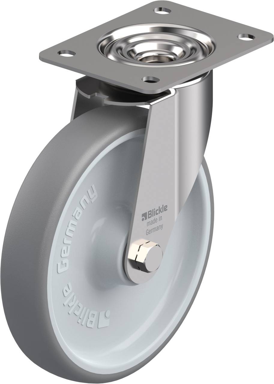 Blickle 754551 LEX-TPA 200XR Beálló görgő KerékØ: 200 mm Teherbírás (max.): 250 kg 1 db