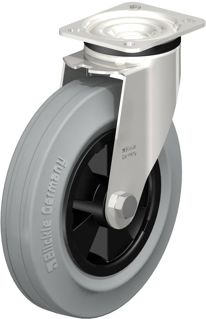 Blickle 582833 LEX-VPP 200XR-1-SG Beálló görgő KerékØ: 200 mm Teherbírás (max.): 205 kg 1 db