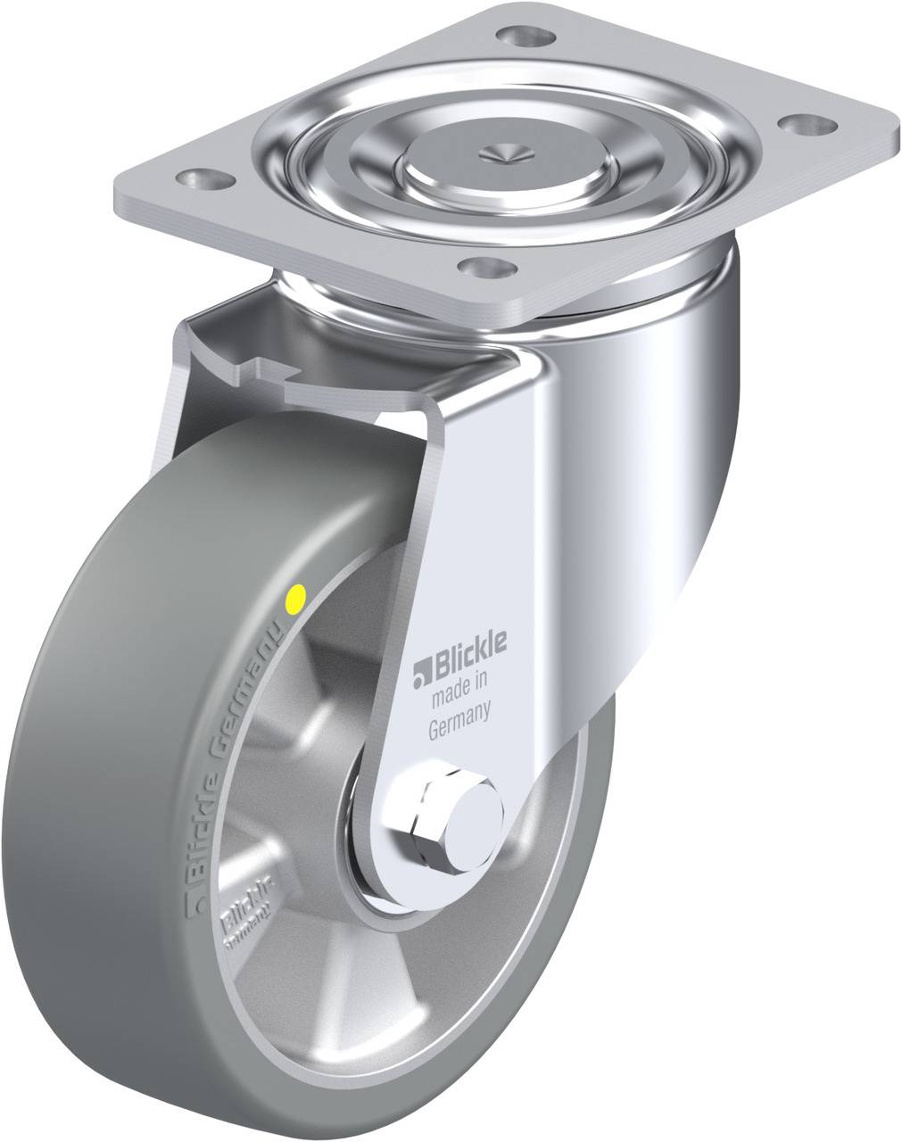 Blickle 648691 LH-ALTH 150K-AS Beálló görgő KerékØ: 150 mm Teherbírás (max.): 650 kg 1 db