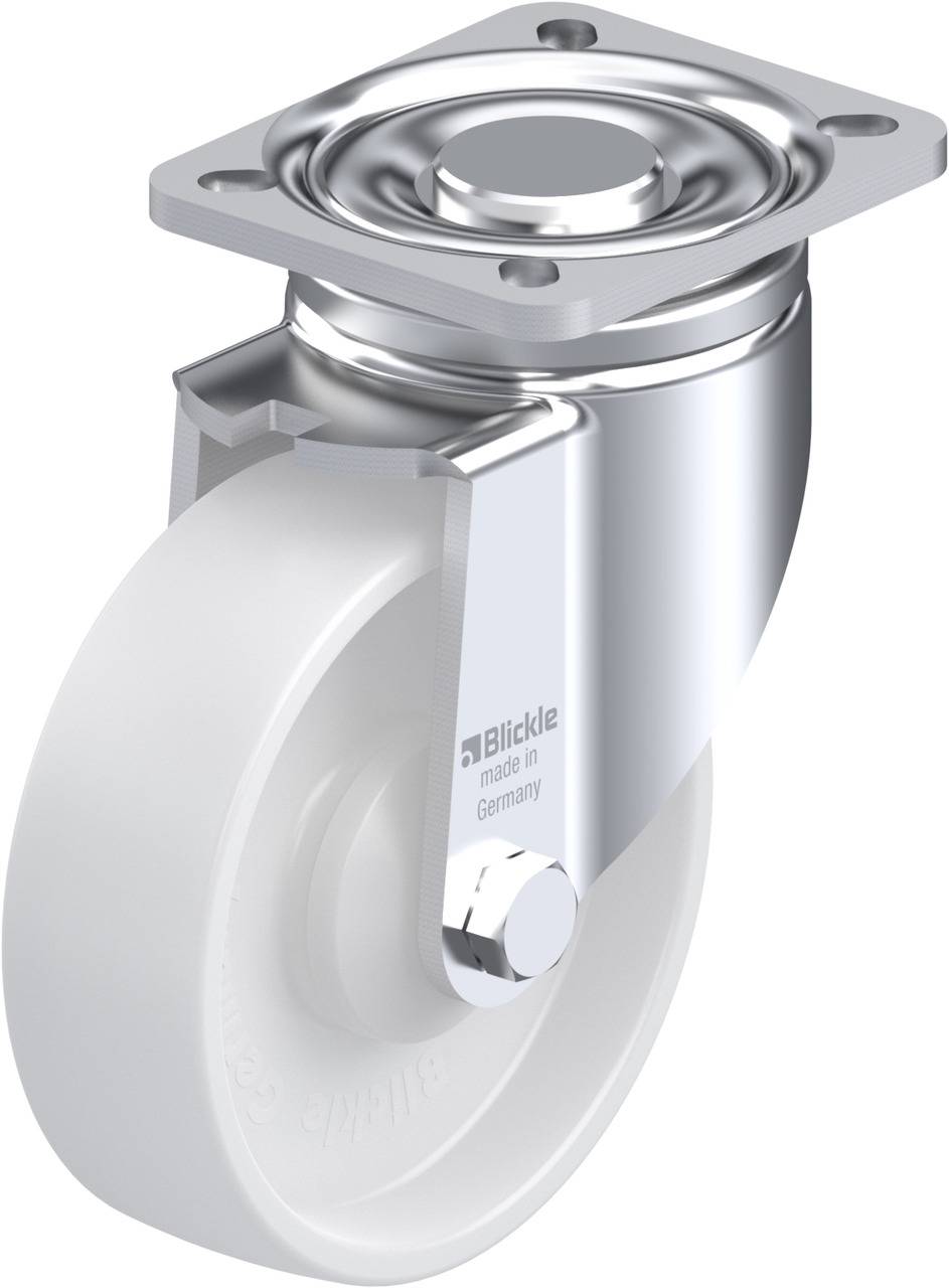 Blickle 624460 LH-PO 125KA-1 Beálló görgő KerékØ: 125 mm Teherbírás (max.): 300 kg 1 db