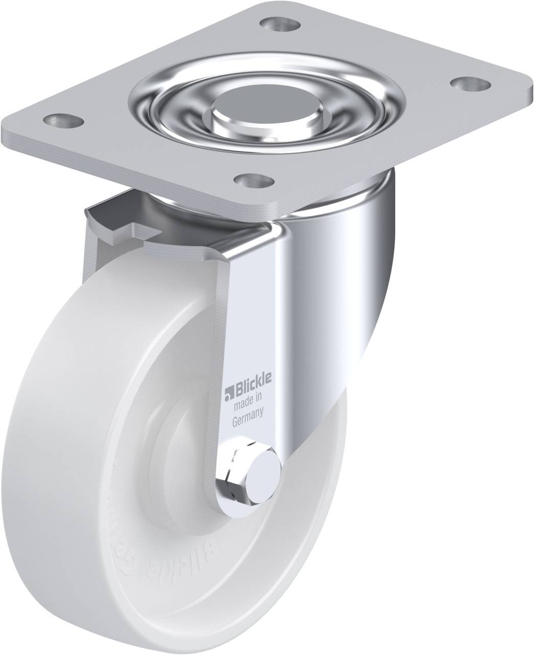 Blickle 14886 LH-PO 125KA-3 Beálló görgő KerékØ: 125 mm Teherbírás (max.): 300 kg 1 db