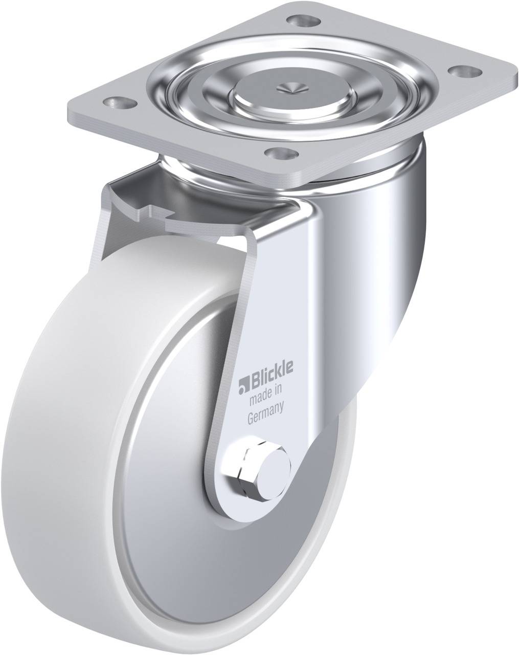 Blickle 74930 LH-PO 150G-FA Beálló görgő KerékØ: 150 mm Teherbírás (max.): 400 kg 1 db