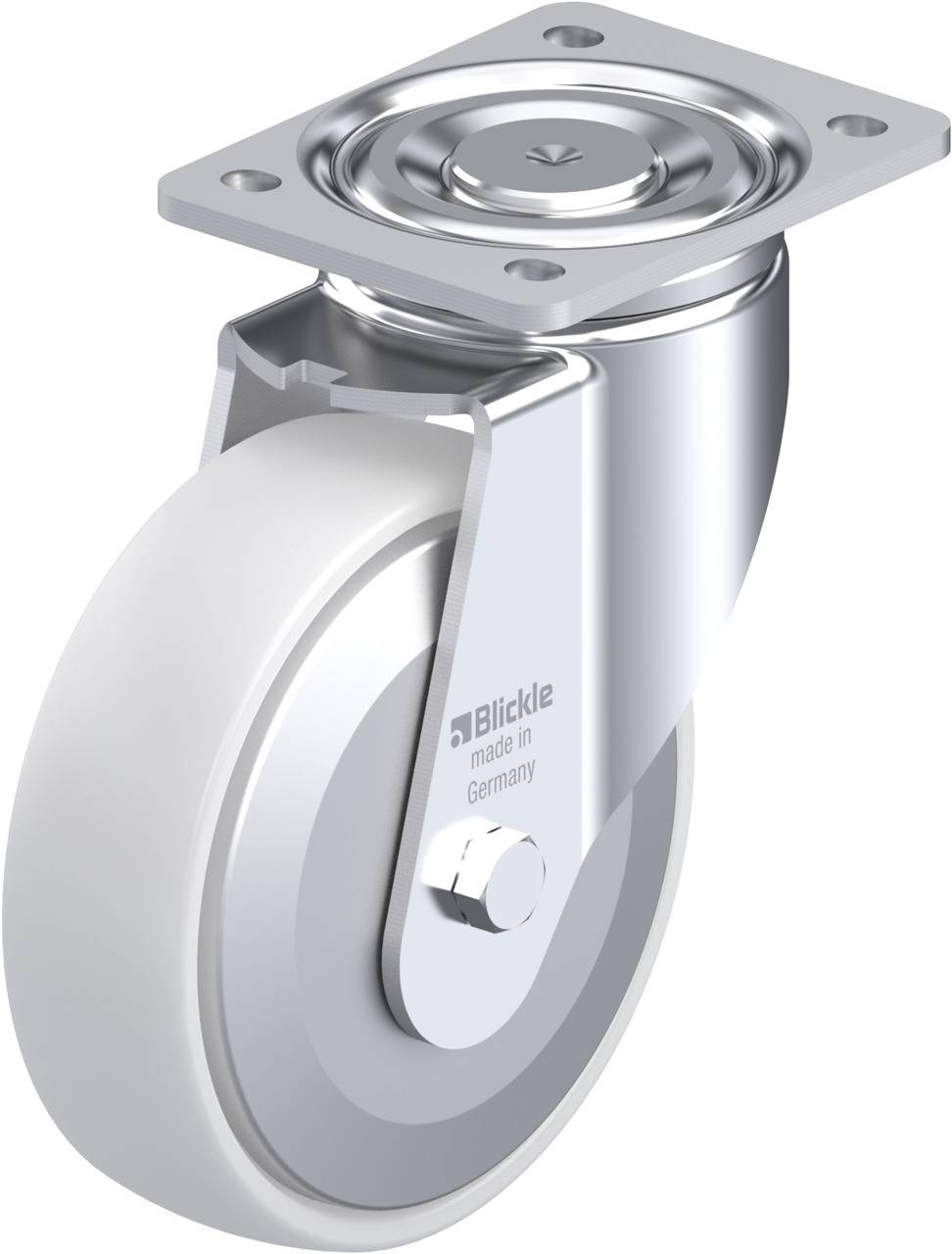 Blickle 750031 LH-PO 175G-FA Beálló görgő KerékØ: 175 mm Teherbírás (max.): 500 kg 1 db