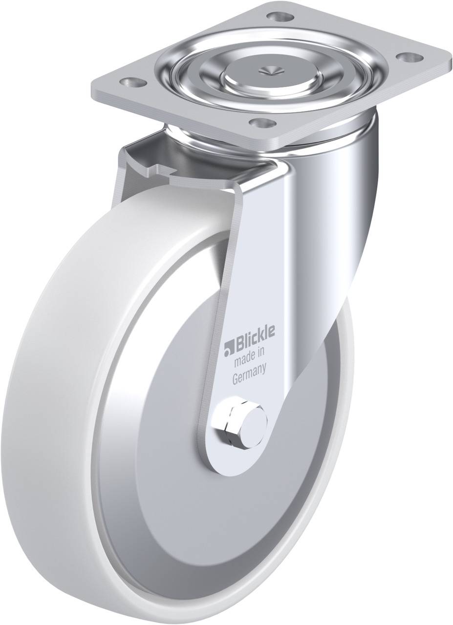Blickle 31450 LH-PO 200K-FA Beálló görgő KerékØ: 200 mm Teherbírás (max.): 600 kg 1 db