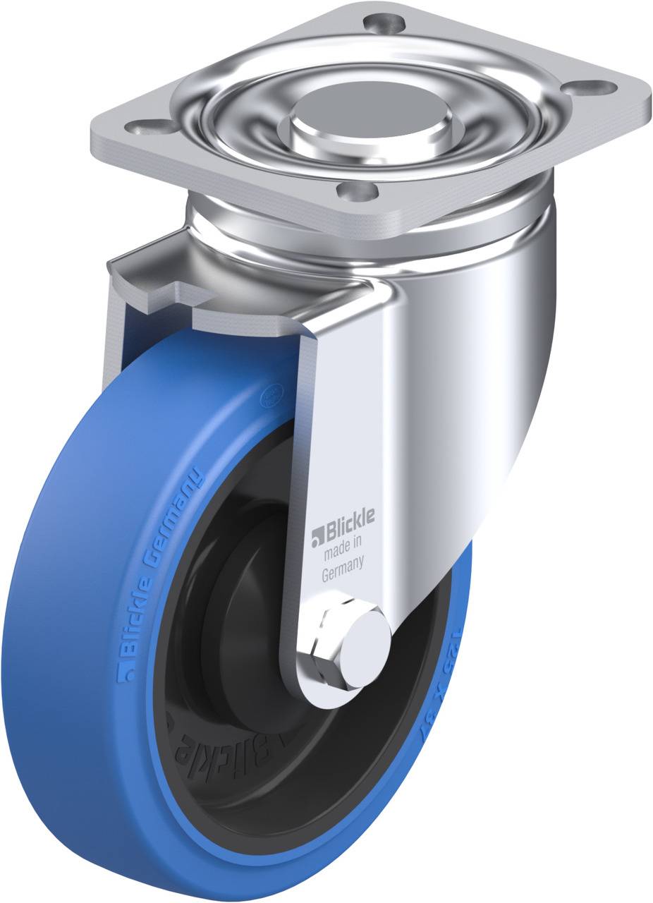 Blickle 690776 LH-POEV 125K-1-SB Beálló görgő KerékØ: 125 mm Teherbírás (max.): 250 kg 1 db