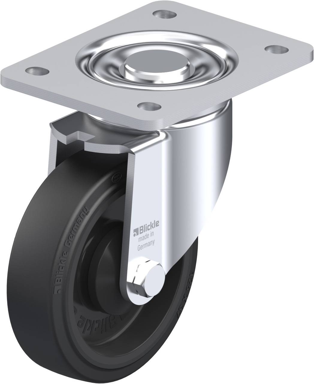 Blickle 43422 LH-POEV 125K-3 Beálló görgő KerékØ: 125 mm Teherbírás (max.): 250 kg 1 db