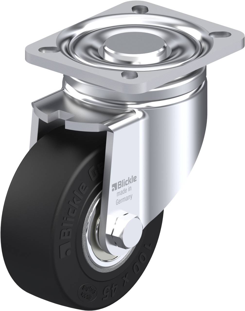 Blickle 250852 LH-SE 100K-1 Beálló görgő KerékØ: 100 mm Teherbírás (max.): 270 kg 1 db