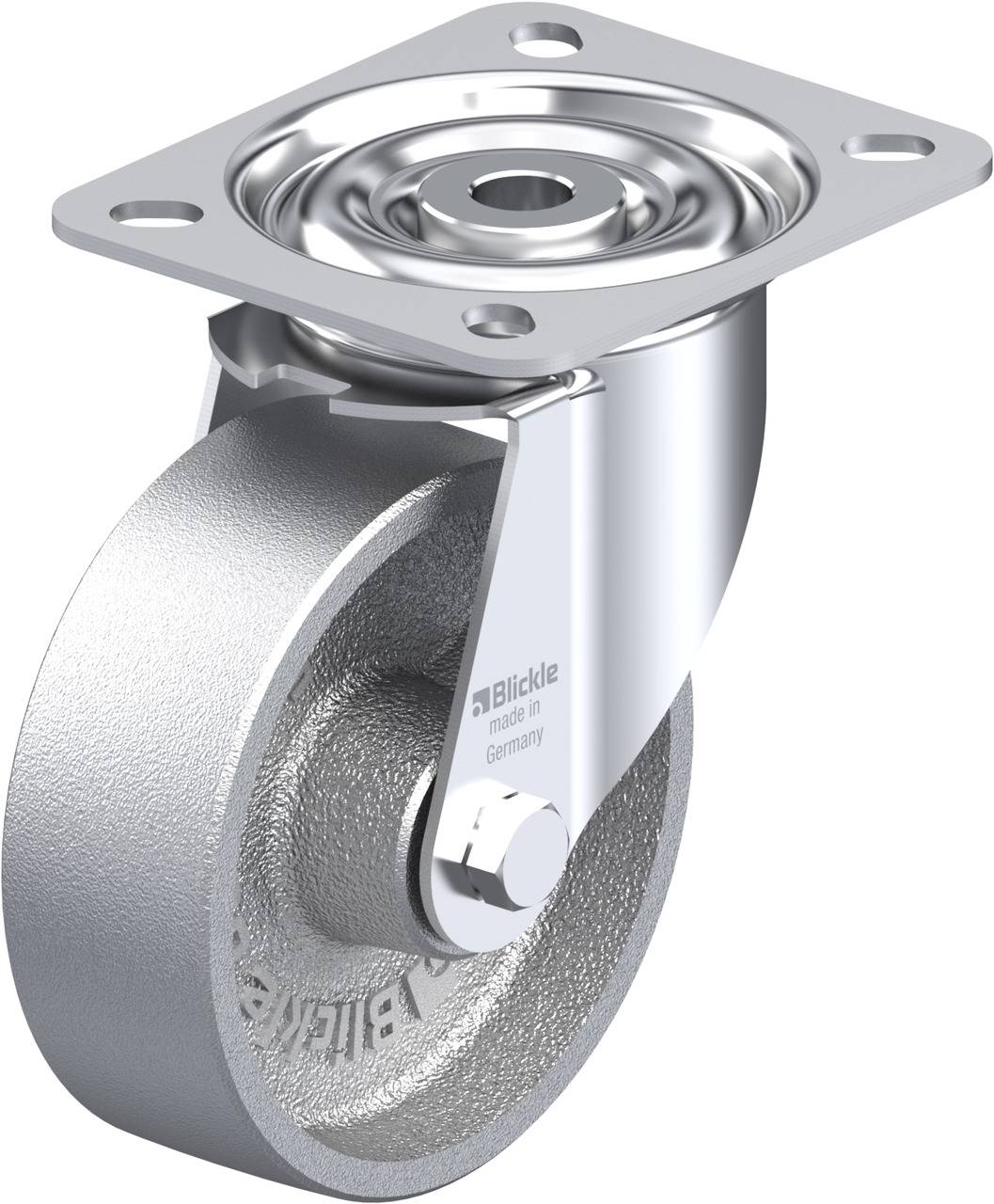 Blickle 613273 LI-G 100G Beálló görgő KerékØ: 100 mm Teherbírás (max.): 150 kg 1 db