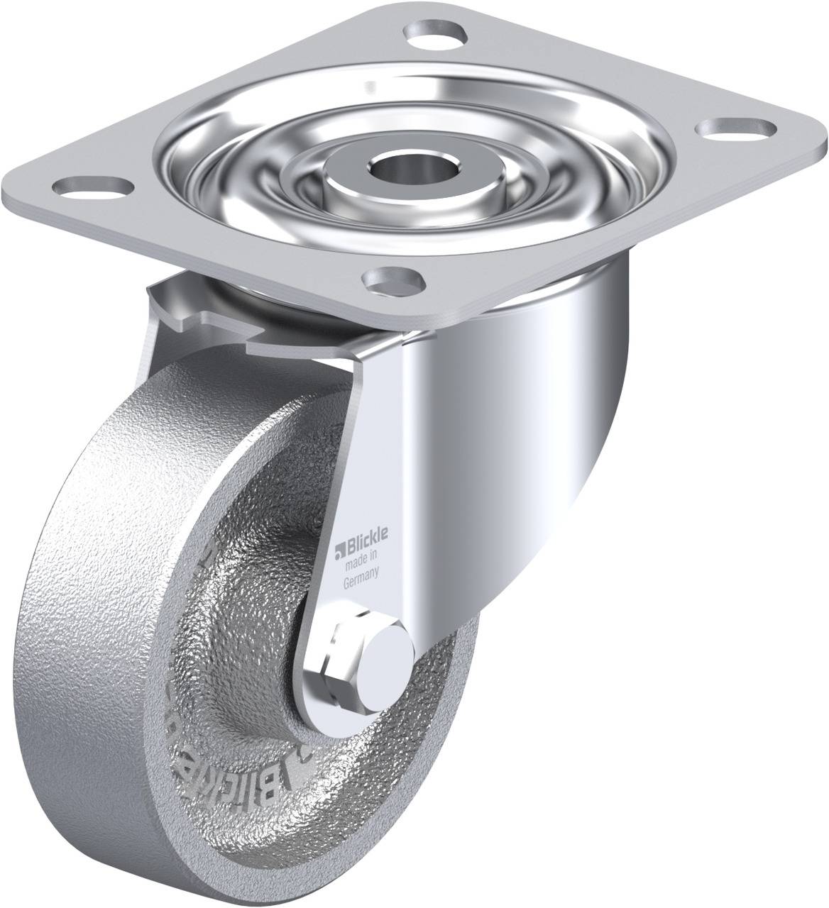 Blickle 625921 LI-G 80G Beálló görgő KerékØ: 80 mm Teherbírás (max.): 150 kg 1 db