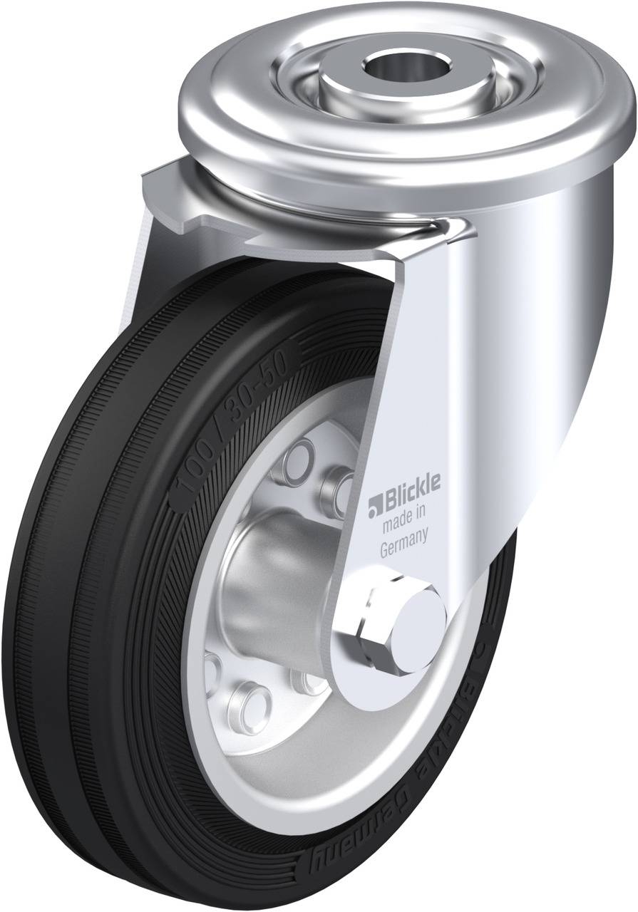 Blickle 626226 LIR-VEHI 100R Beálló görgő KerékØ: 100 mm Teherbírás (max.): 65 kg 1 db
