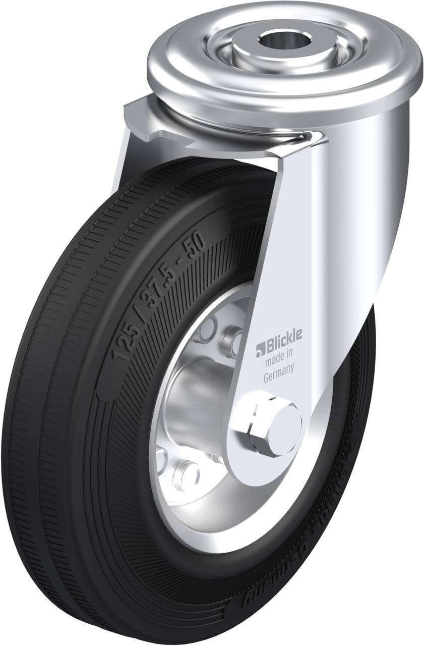 Blickle 639773 LIR-VEHI 125R Beálló görgő KerékØ: 125 mm Teherbírás (max.): 90 kg 1 db