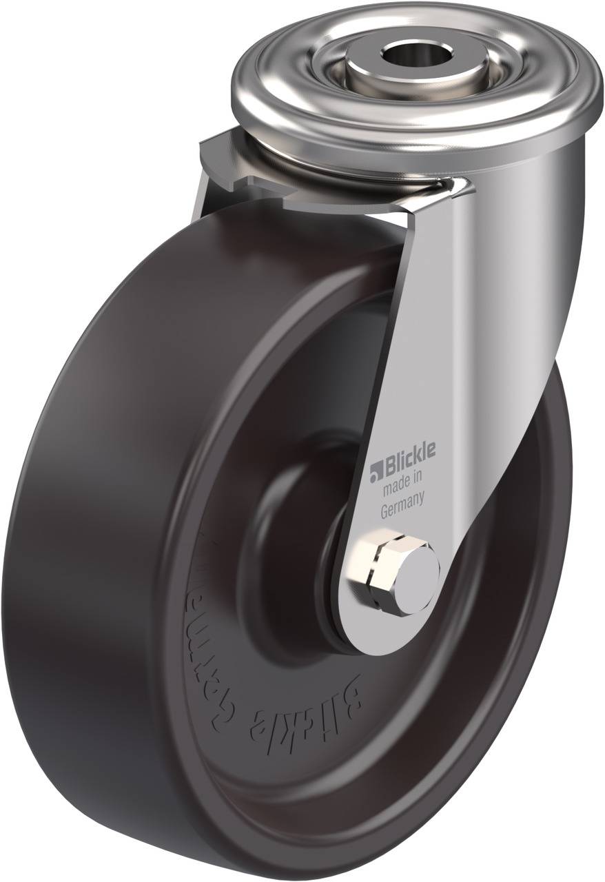 Blickle 630673 LIXR-PHN 125G Beálló görgő KerékØ: 125 mm Teherbírás (max.): 150 kg 1 db