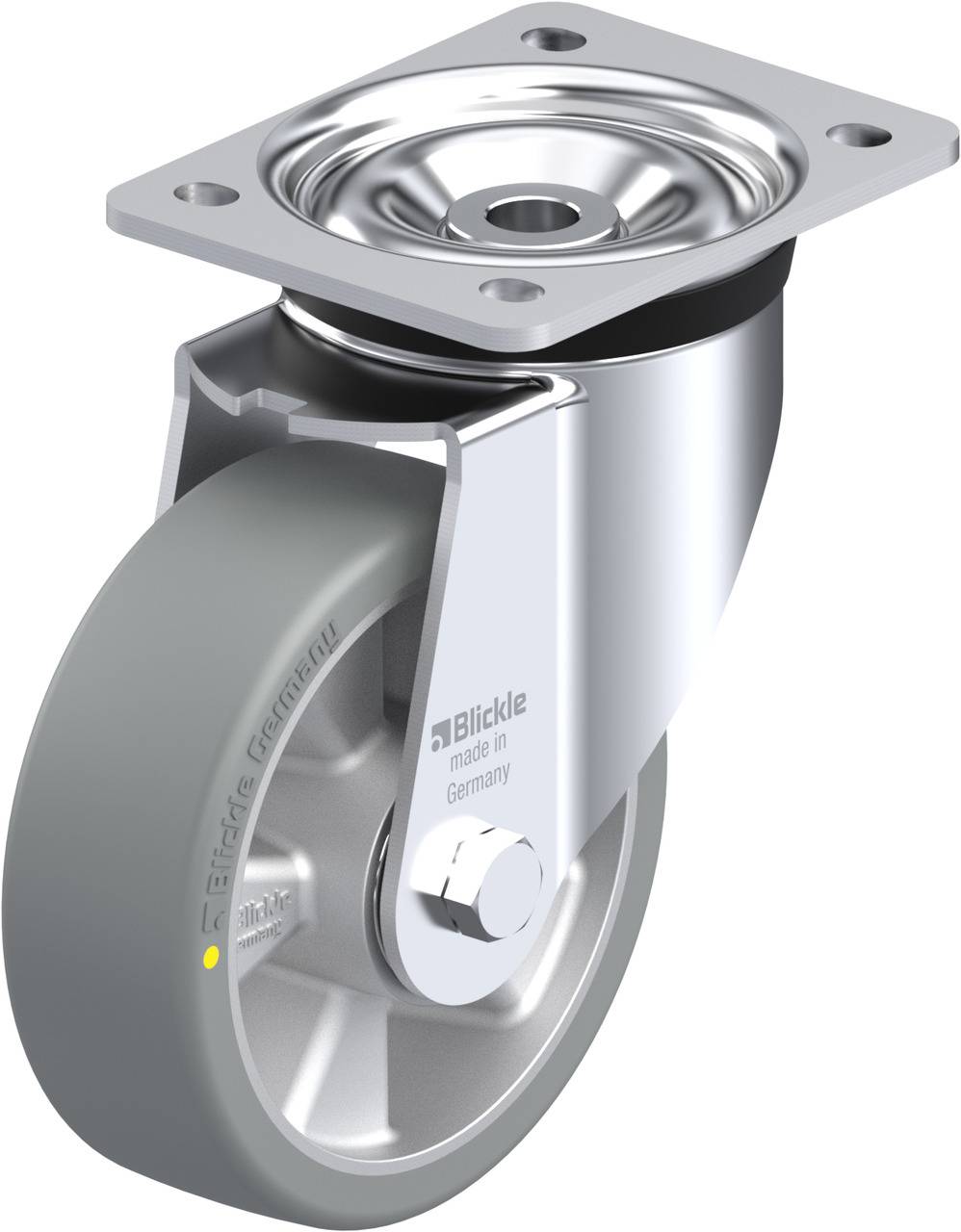 Blickle 643825 LK-ALTH 150K-AS Beálló görgő KerékØ: 150 mm Teherbírás (max.): 600 kg 1 db