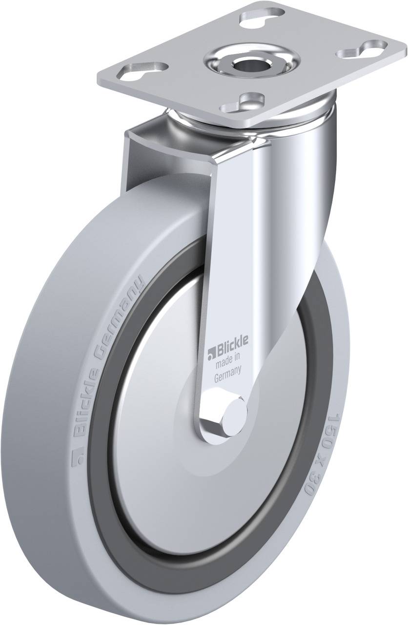 Blickle 292300 LKPA-VPA 150K-FA Beálló görgő KerékØ: 150 mm Teherbírás (max.): 110 kg 1 db