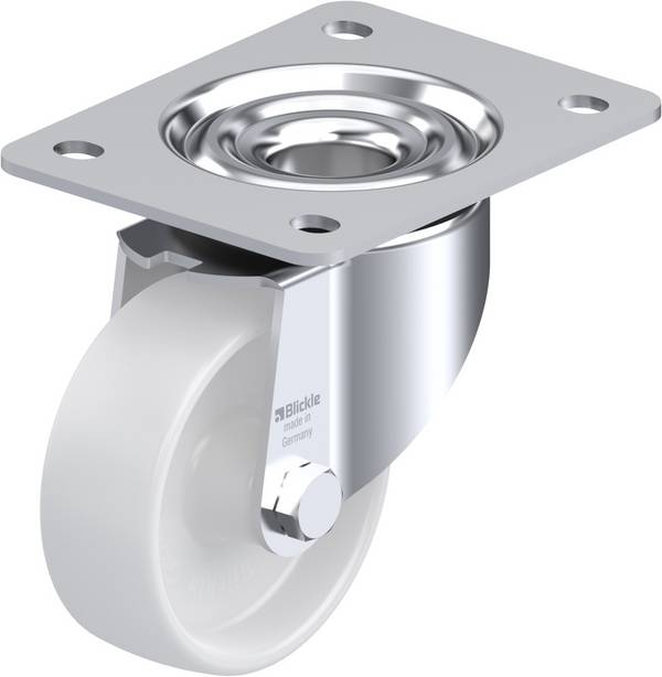 Blickle 264861 LK-PO 100G-3 Beálló görgő KerékØ: 100 mm Teherbírás (max.): 280 kg 1 db