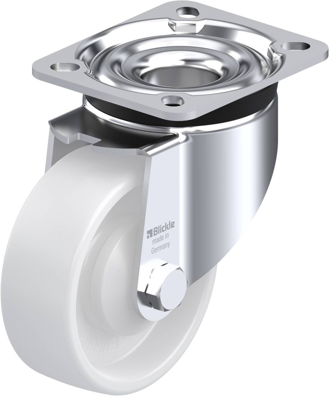 Blickle 604157 LK-PO 100KA-1 Beálló görgő KerékØ: 100 mm Teherbírás (max.): 280 kg 1 db