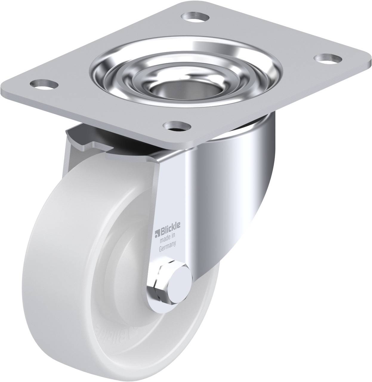 Blickle 617746 LK-PO 100KA-3 Beálló görgő KerékØ: 100 mm Teherbírás (max.): 280 kg 1 db