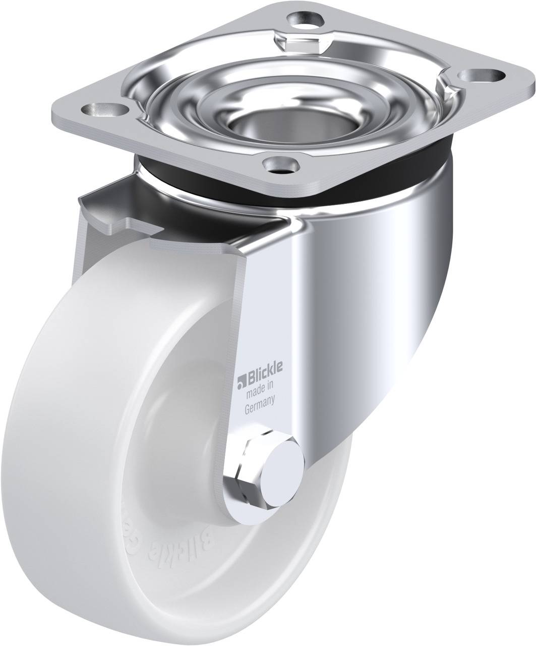 Blickle 416008 LK-PO 100XR-1 Beálló görgő KerékØ: 100 mm Teherbírás (max.): 280 kg 1 db