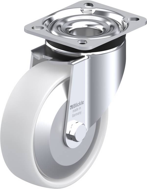 Blickle 425090 LK-PO 125G-1-FA Beálló görgő KerékØ: 125 mm Teherbírás (max.): 300 kg 1 db