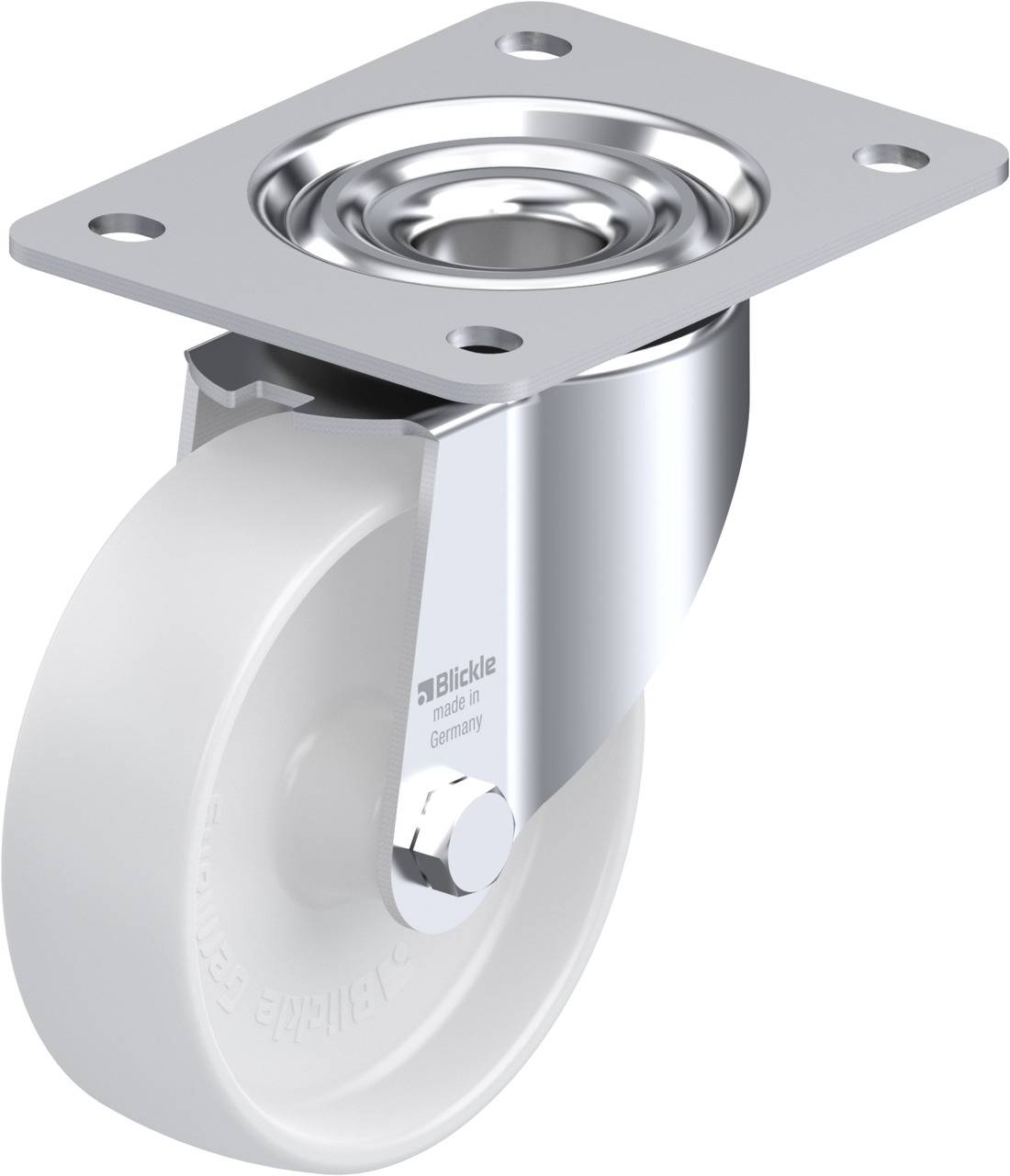 Blickle 260612 LK-PO 125G-3 Beálló görgő KerékØ: 125 mm Teherbírás (max.): 300 kg 1 db