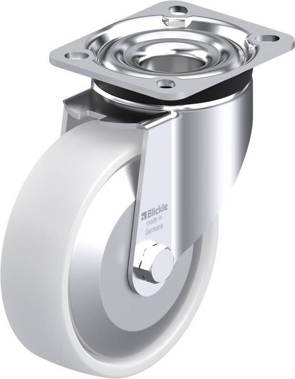 Blickle 654541 LK-PO 125KA-1-FA Beálló görgő KerékØ: 125 mm Teherbírás (max.): 300 kg 1 db