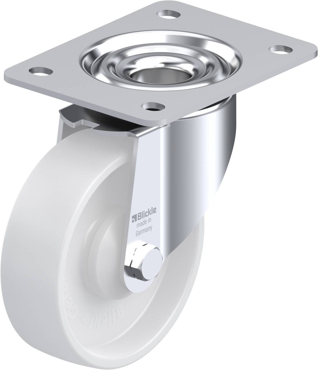 Blickle 608547 LK-PO 125KA-3 Beálló görgő KerékØ: 125 mm Teherbírás (max.): 300 kg 1 db
