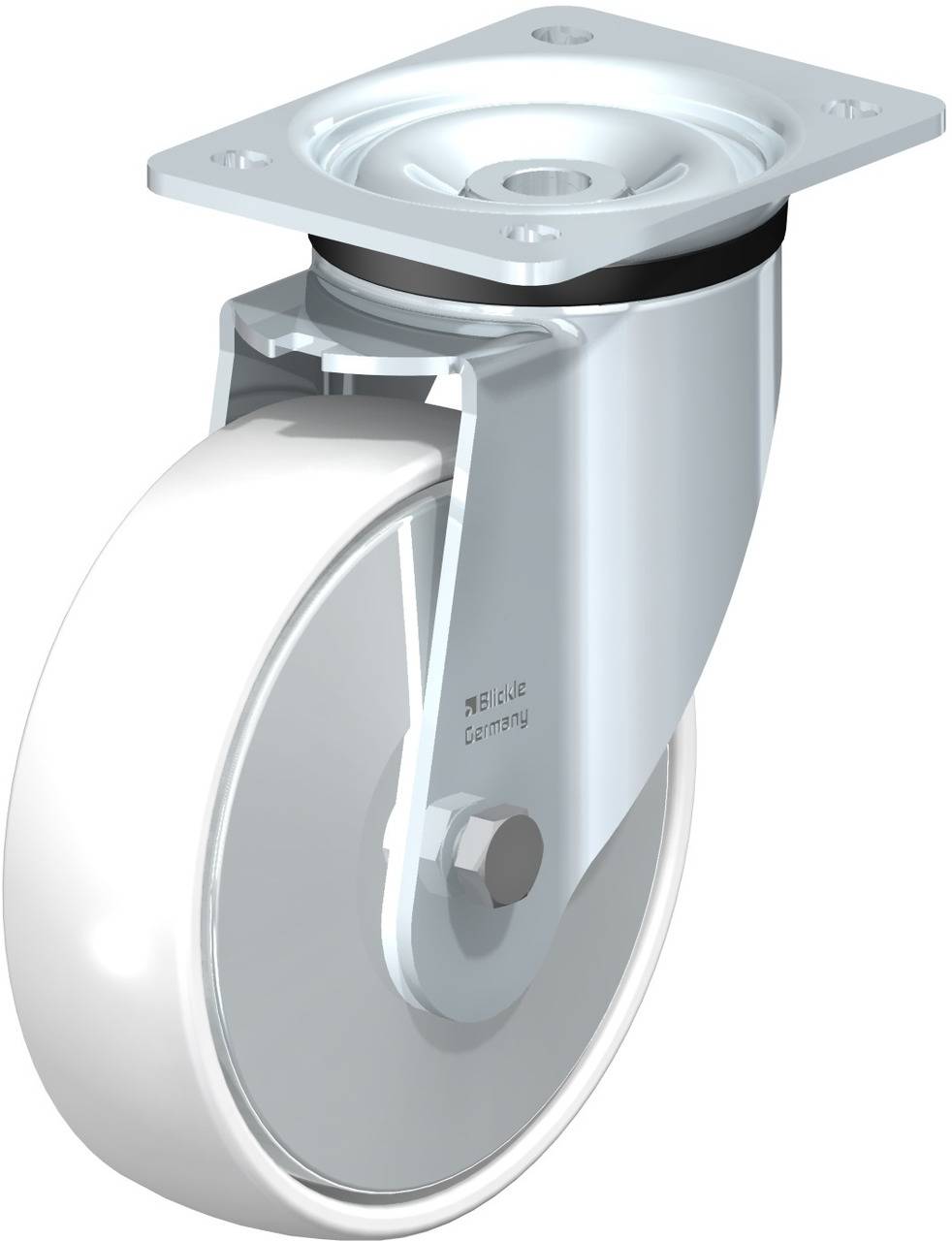 Blickle 20206 LK-PO 175G-FA Beálló görgő KerékØ: 175 mm Teherbírás (max.): 500 kg 1 db