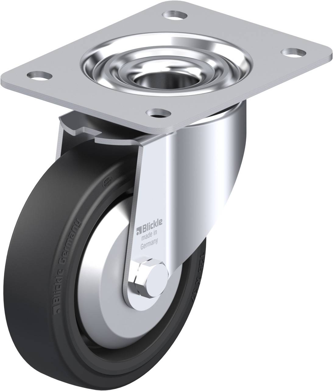 Blickle 295220 LK-POEV 125R-3-FA Beálló görgő KerékØ: 125 mm Teherbírás (max.): 250 kg 1 db