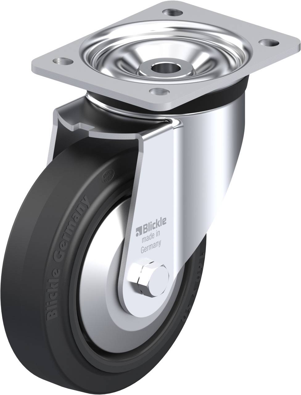 Blickle 570721 LK-POEV 160R-FA Beálló görgő KerékØ: 160 mm Teherbírás (max.): 400 kg 1 db