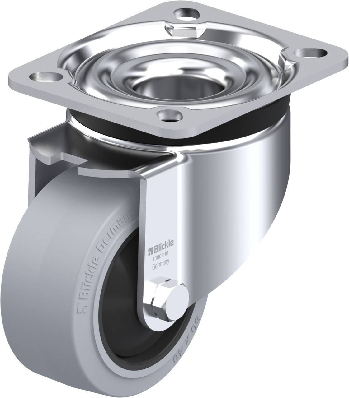 Blickle 850920 LK-POEV 82KF-SG Beálló görgő KerékØ: 80 mm Teherbírás (max.): 200 kg 1 db