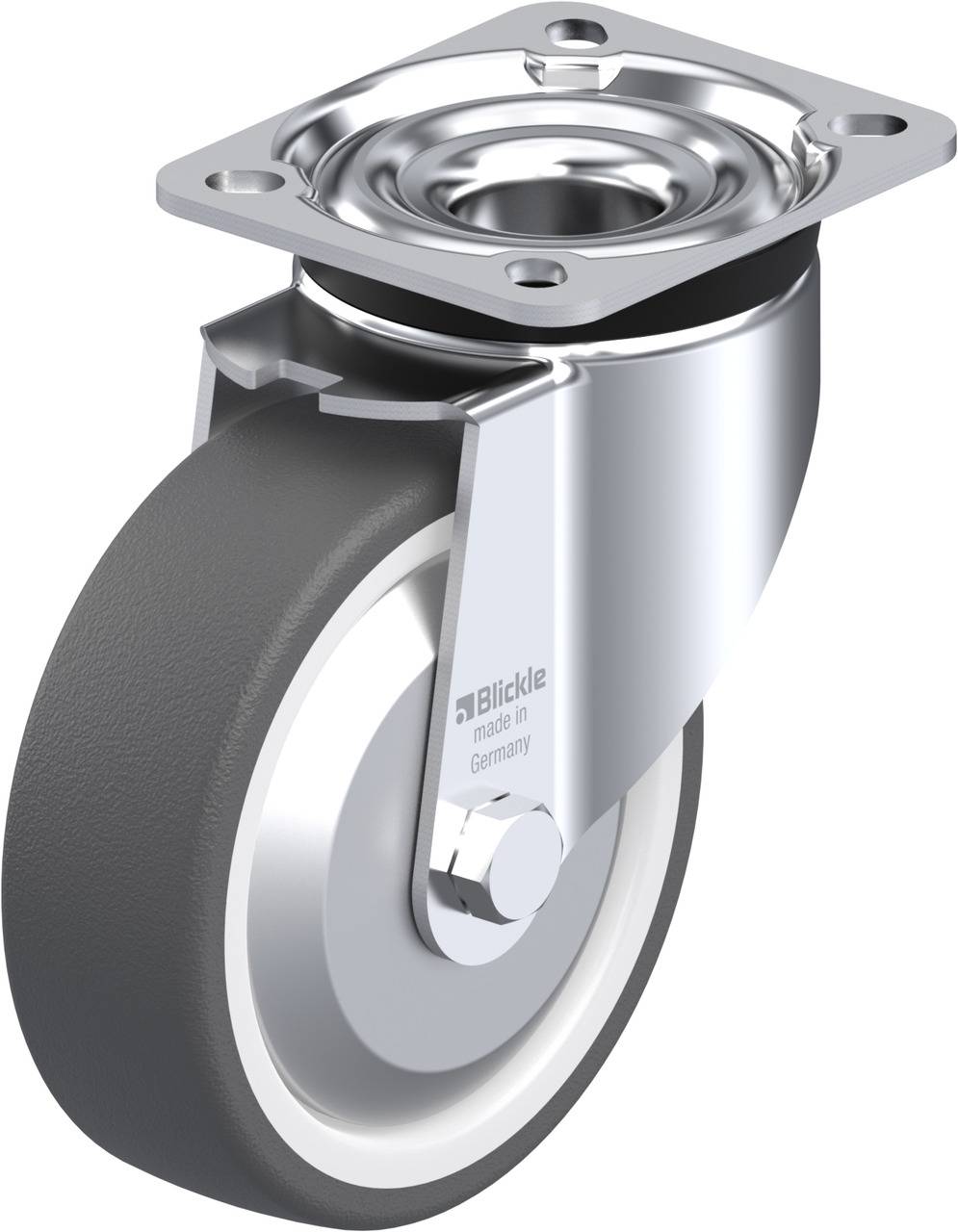 Blickle 288100 LK-POTH 125R-1-FA Beálló görgő KerékØ: 125 mm Teherbírás (max.): 350 kg 1 db