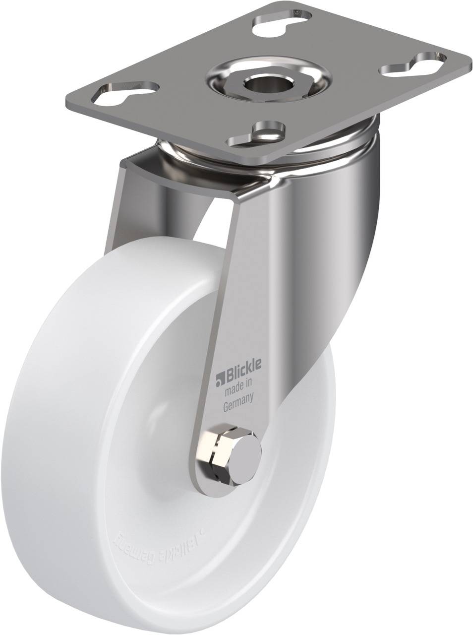 Blickle 758412 LKPXA-PO 101G Beálló görgő KerékØ: 100 mm Teherbírás (max.): 120 kg 1 db
