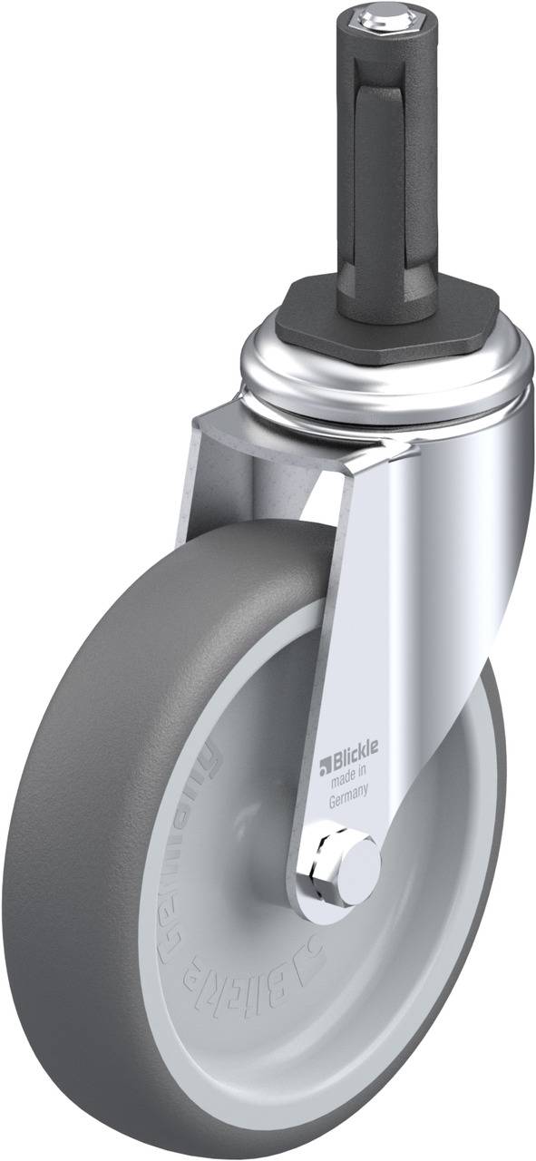 Blickle 848860 LKRA-PATH 126G-11-ER12 Beálló görgő KerékØ: 125 mm Teherbírás (max.): 120 kg 1 db