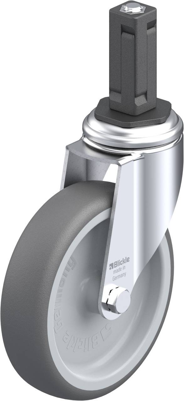 Blickle 848865 LKRA-PATH 126G-11-EV13 Beálló görgő KerékØ: 125 mm Teherbírás (max.): 120 kg 1 db